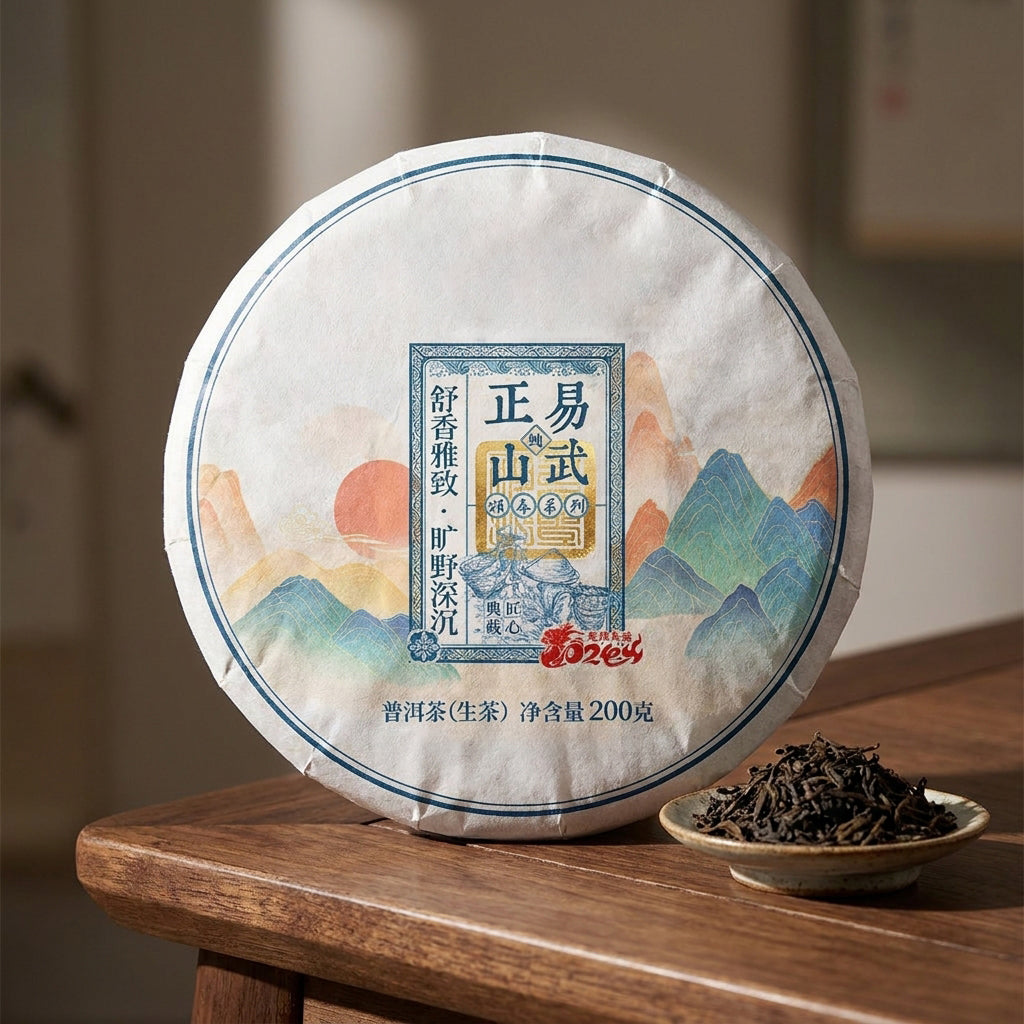 2024 Yiwu Zhengshan Ancient Tree Raw Pu-erh Tea Cake