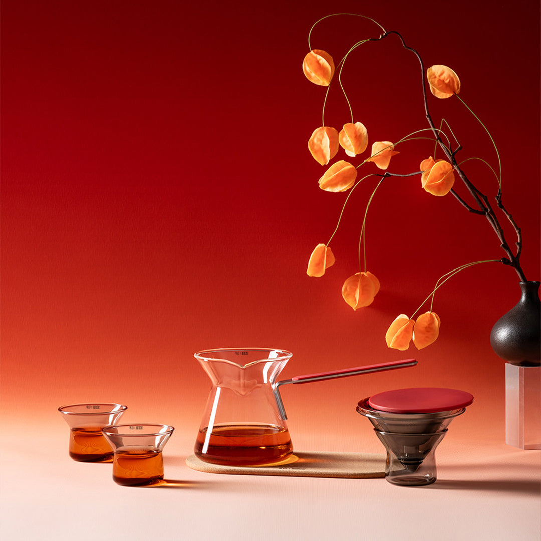 Press-Button Tea Infuser Teapot