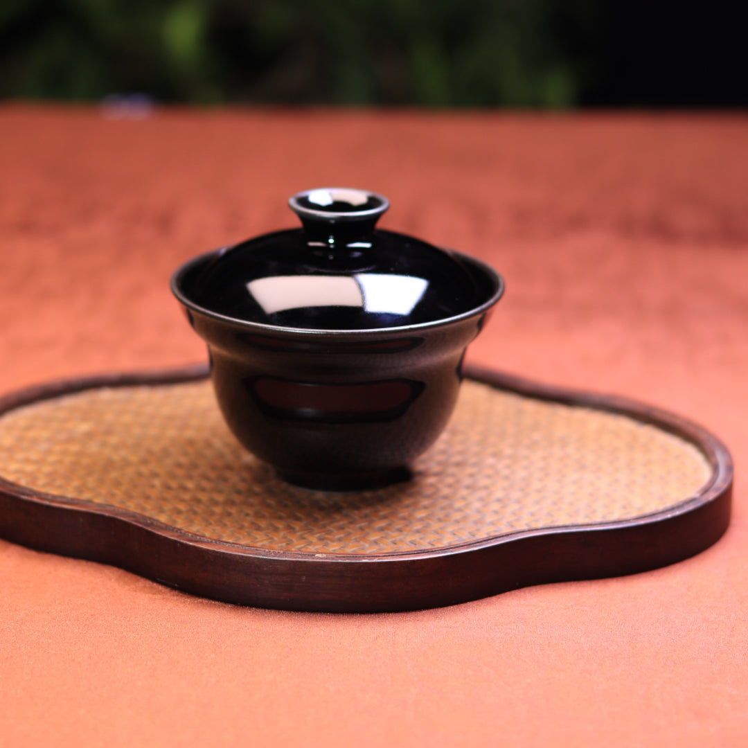 Four Seasons Collection – Winter Gaiwan in Black Gold