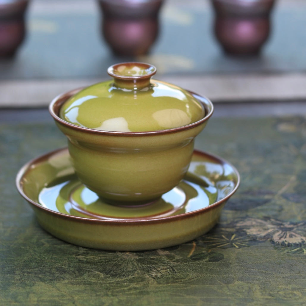 Four Seasons Collection – Spring Gaiwan in Yellow-Green