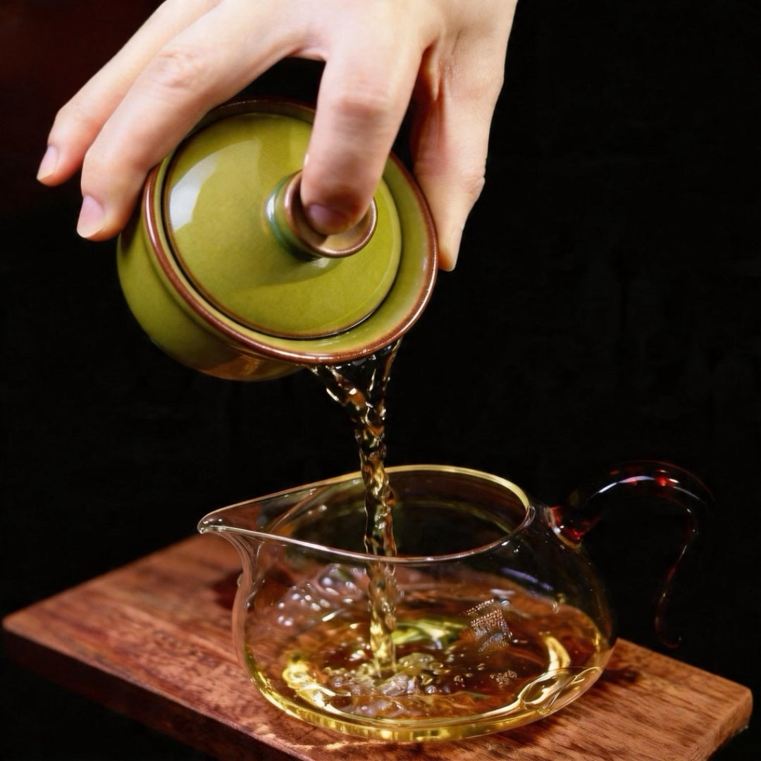 Four Seasons Collection – Spring Gaiwan in Yellow-Green