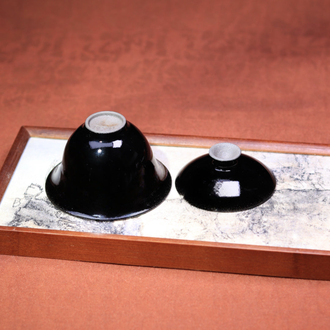 Four Seasons Collection – Winter Gaiwan in Black Gold