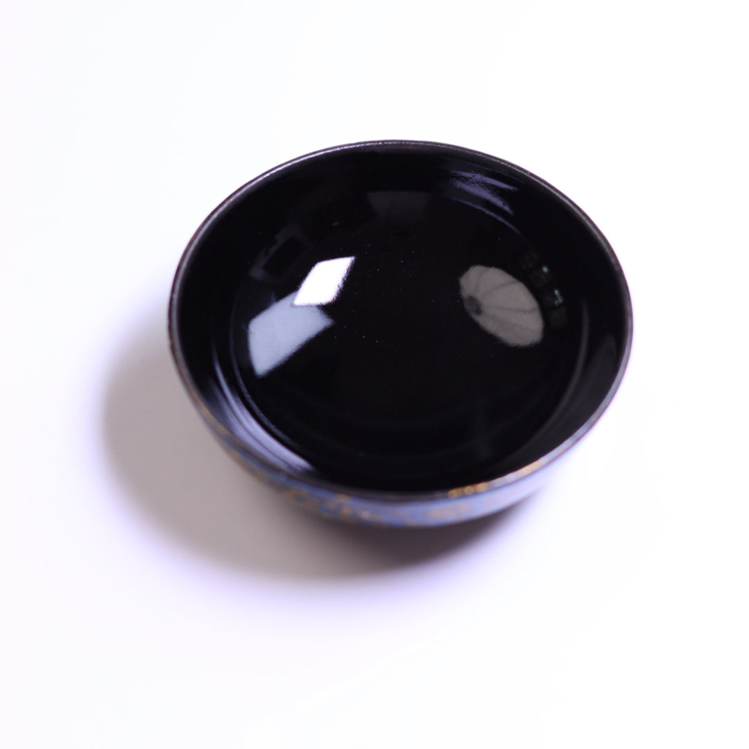 Lacquer Collection – Blue Gold Pu-erh Teacup