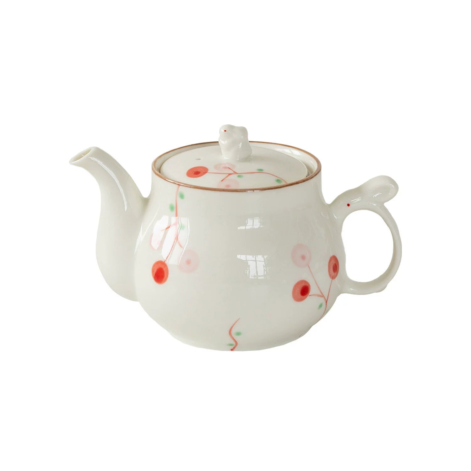 Japanese Cherry Blossom Rabbit Ceramic Tea Set
